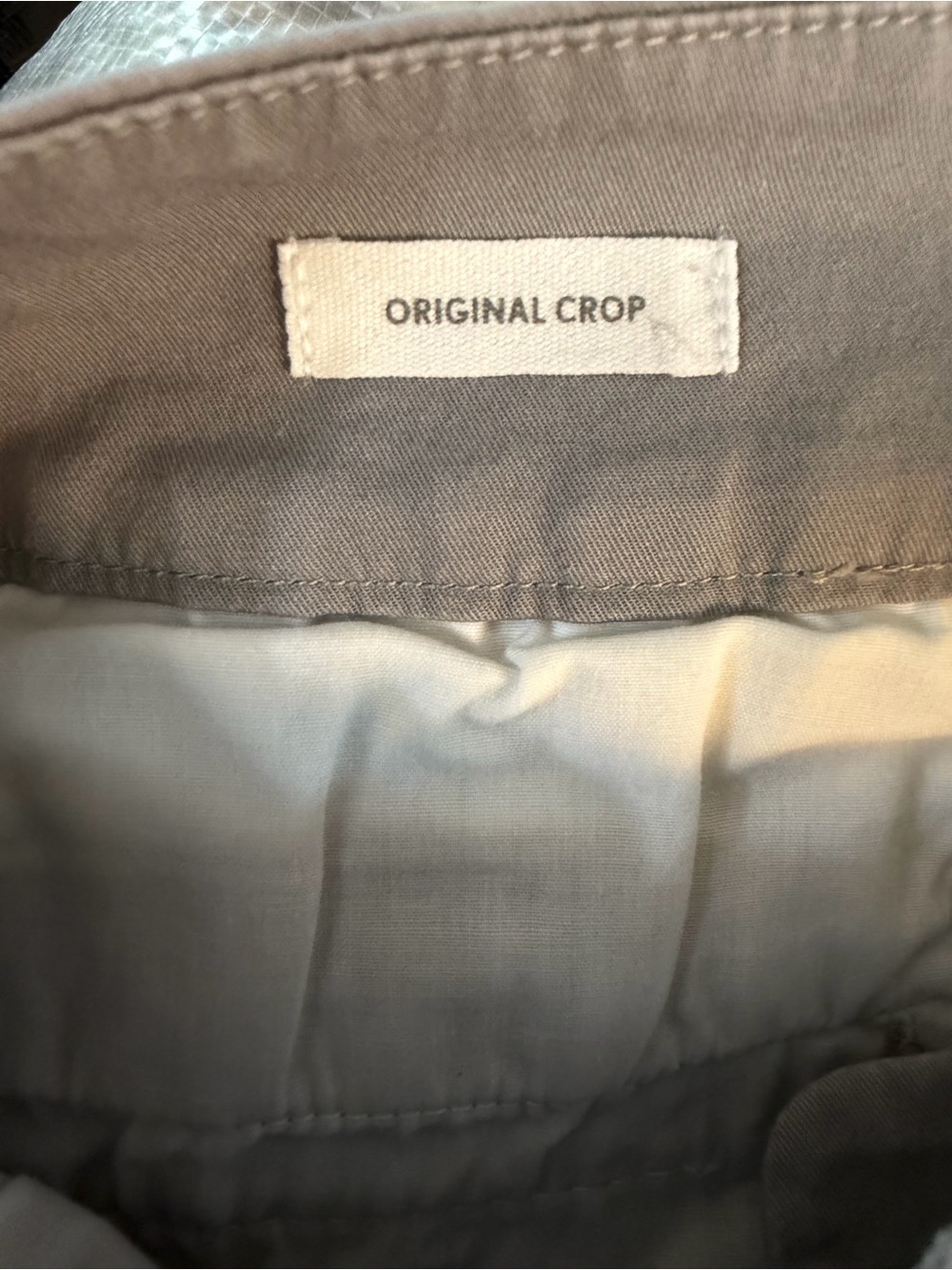 LOFT Outlet Original Crop Chino Pants - Picture 4 of 5